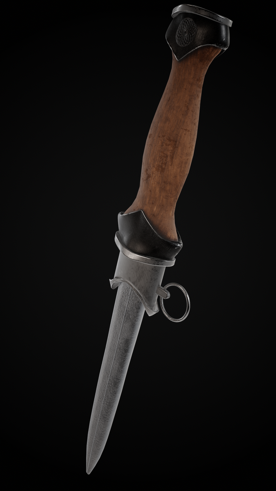 Fantasy dagger vertical